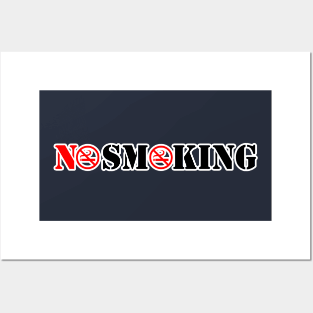 No Smoking Wall Art by CreativeIkbar Prints